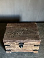 Houten kistje oud hout | Houten kistje truckwood  B small