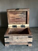 Houten kistje oud hout | Houten kistje truckwood  B small