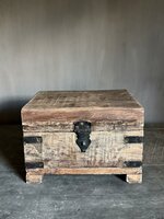 Houten kistje oud hout | Houten kistje truckwood  C small