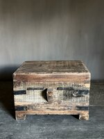 Houten kistje oud hout | Houten kistje truckwood  C small