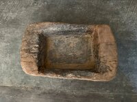Authentiek houten bakje Aura Peeperkorn A