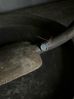 Houten schep | Houten lepel donker Hoffz  B1