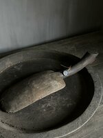 Houten schep | Houten lepel donker Hoffz  B1