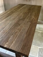 eettafel Diftwood met H poot