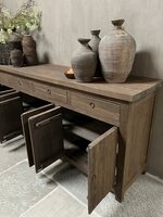 Dressoir Driftwood 6-deurs /4 lades 