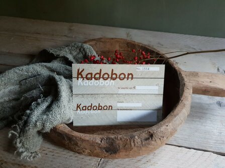 Kadobon &euro;15