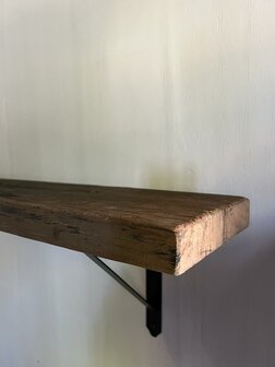 Wandplank hout Rough 120cm|grey