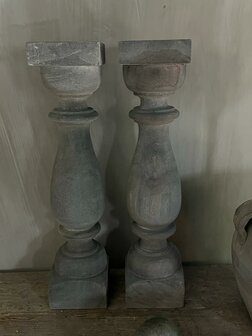 Baluster Luksa antique grey