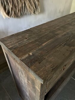Sidetable driftwood 3 lades 