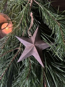 Kerstster hanger S Luksa