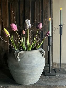 Tulpen Mauve ( kunst boeketje 7 stuks)