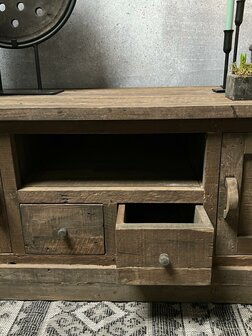 TV meubel oud hout| TV dressoir Driftwood  180cm