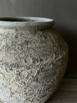 Clay pot Jonas| Earth finish A