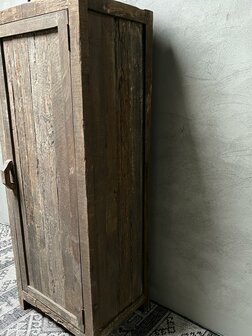 1 deurs kast| &eacute;&eacute;n deurs kast Driftwood  hoogte 140cm (afhalen)