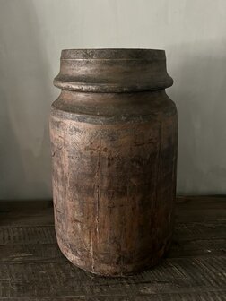 Oude Nepalese pot| Nepalese kruik XL A (hoogte 55cm)
