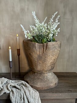 Houten vijzel 2 Luksa (linker)