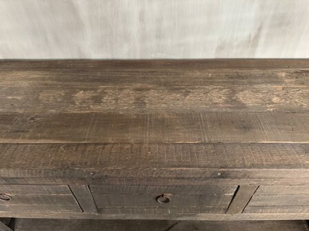Sidetable driftwood 3 lades Kota  (afhalen)