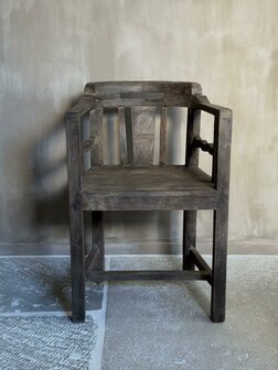Houten stoel India (afhalen)