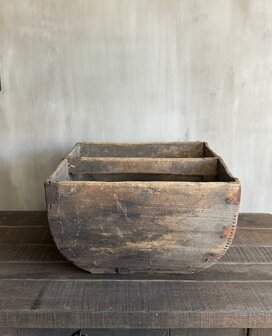 Oude rijstbak | oude bak met handvat A