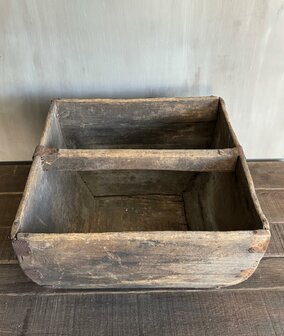 Oude rijstbak | oude bak met handvat A