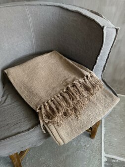 Plaid Cosy taupe