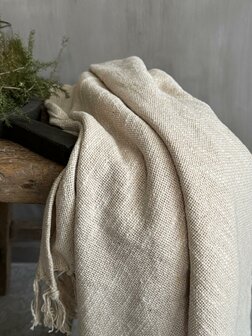 Plaid Cosy cream