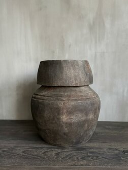 Unieke pot met deksel Luksa A