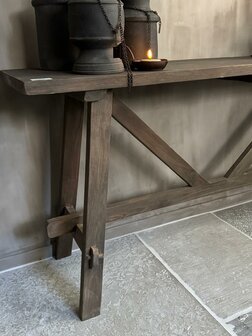 Sidetable Cross Aura Peeperkorn 160cm (afhalen)