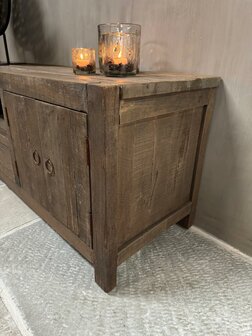 TV meubel | TV dressoir Driftwood  4 deuren en 1 lade 160cm (afhalen)