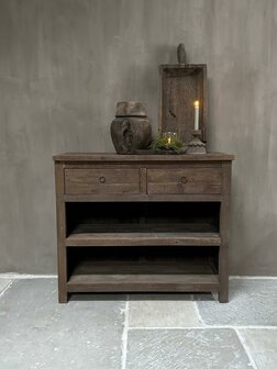 Sidetable driftwood 2 lades Kota (afhalen)