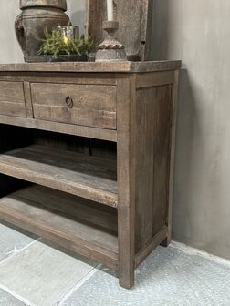 Sidetable driftwood 2 lades Kota (afhalen)