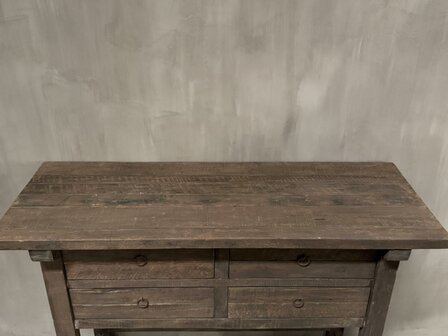 Sidetable Jenong 4 lades Driftwood (afhalen)
