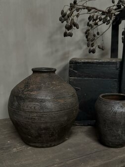 Oude claypot Nepal F