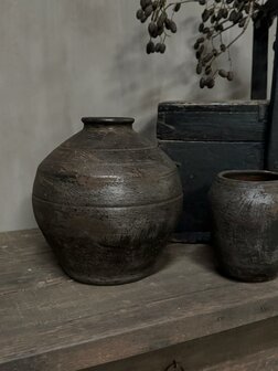 Oude claypot Nepal F