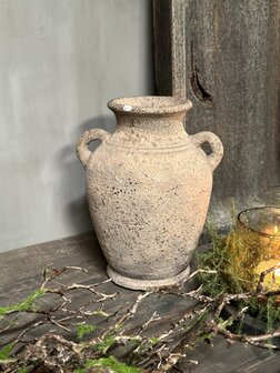 Oude claypot Nepal H