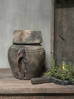 Unieke pot met deksel Luksa C