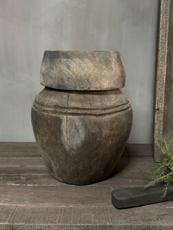 Unieke pot met deksel Luksa C