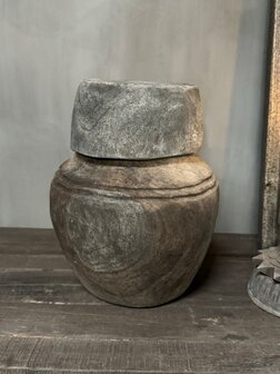 Unieke pot met deksel Luksa E
