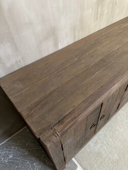 TV meubel 4 deurs en 1 lade Driftwood (afhalen)