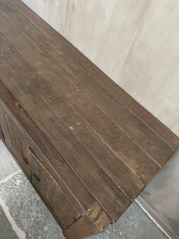TV meubel 4 deurs en 1 lade Driftwood (afhalen)