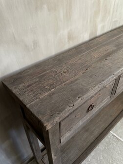 Sidetable Driftw 4 lades en onderblad A (afhalen)