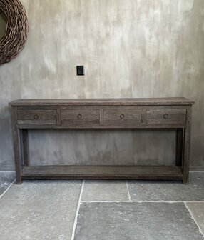 Sidetable Driftw 4 lades en onderblad A (afhalen)