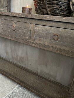 Sidetable Driftw 4 lades en onderblad A (afhalen)