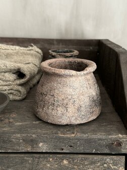 Oud speksteen schaaltje | oude picklepot E