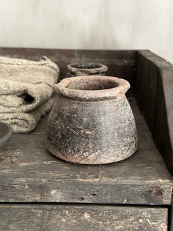 Oud speksteen schaaltje | oude picklepot E