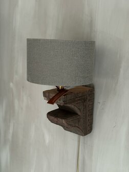 Wandlamp ornament 2 Aura Peeperkorn 