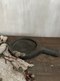 Amuseplankje| serveerplankje| plankje met handvat 15cm