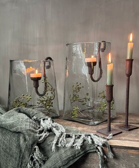 Windlicht Flor Puur Wonen (grote)