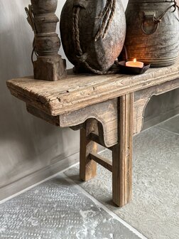 Chinese bank XL | Chinese sidetable (afhalen)