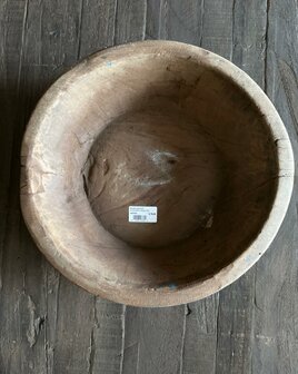 Houten schaal Aura Peeperkorn 